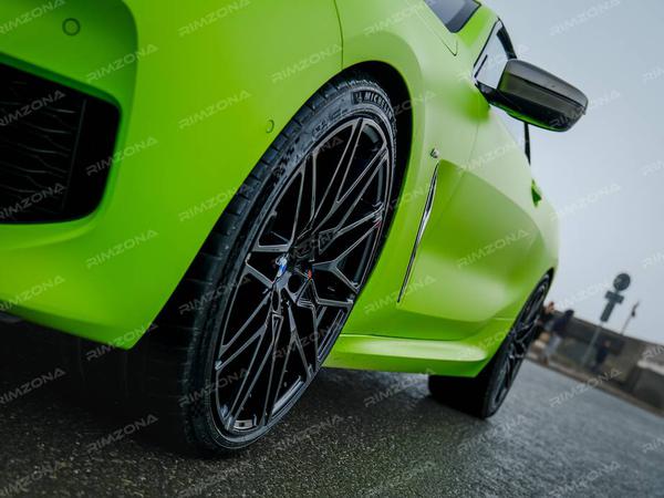 BMW M8 НА КОВАНЫХ ДИСКАХ В СТИЛЕ BMW 818 STYLE R21 - Фото № 5