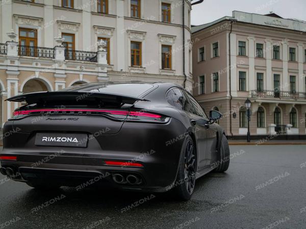 PORSCHE Panamera на кованых дисках В СТИЛЕ VOSSEN HF-2 R21 - Фото № 8