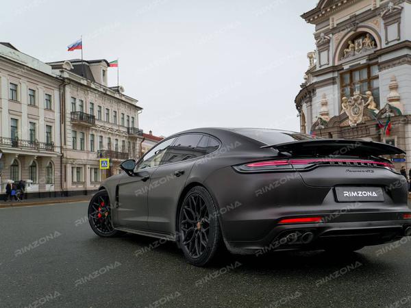 PORSCHE Panamera на кованых дисках В СТИЛЕ VOSSEN HF-2 R21 - Фото № 9