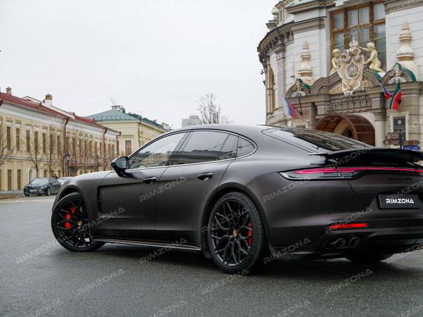 PORSCHE Panamera на кованых дисках В СТИЛЕ VOSSEN HF-2 R21 - Фото № 7