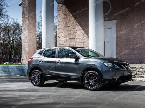 Nissan Qashqai на литых дисках в стиле hre ff10 R20 - Фото № 2