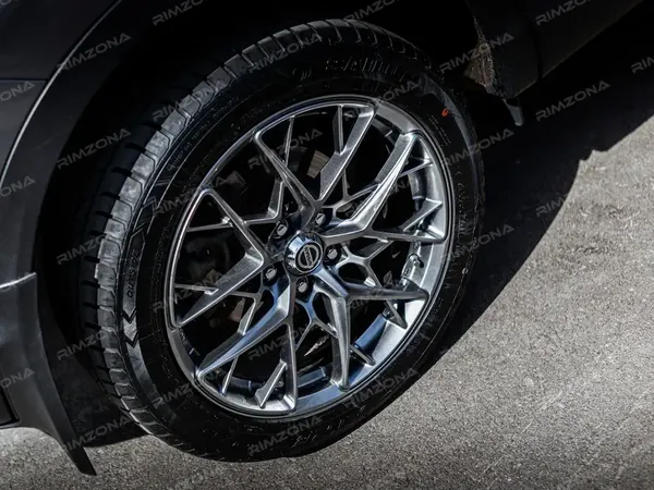 Nissan Qashqai на литых дисках в стиле hre ff10 R20 - Фото № 4