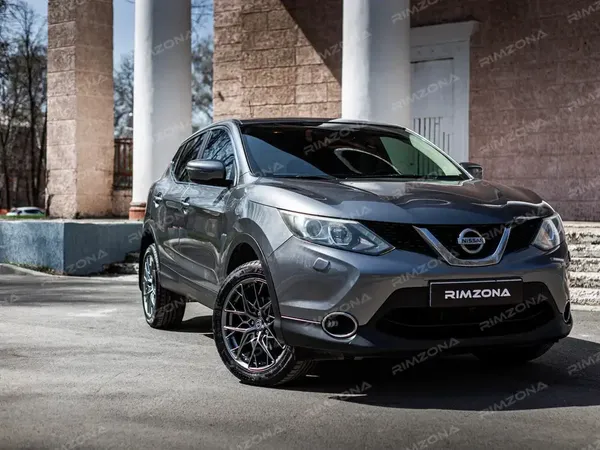 Nissan Qashqai на литых дисках в стиле hre ff10 R20 - Фото № 3