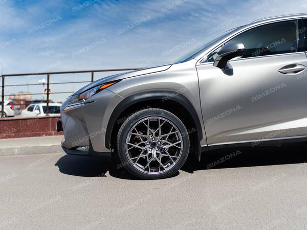 Lexus nx на литых дисках в стиле hre ff10 R20 - Фото № 2