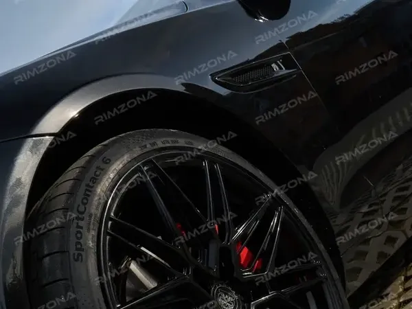 JAGUAR XF на кованых дисках в стиле VOSSEN HF 6.5 R20 - Фото № 5