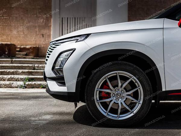 OMODA C5 НА ЛИТЫХ ДИСКАХ HRE FF21 R18 - Фото № 5