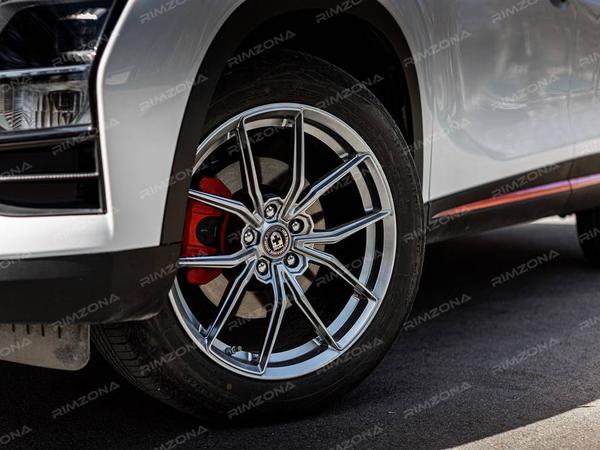 OMODA C5 НА ЛИТЫХ ДИСКАХ HRE FF21 R18 - Фото № 4