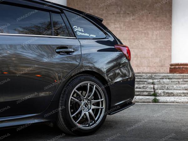 Subaru Levorg на литых дисках в стиле WORK EMOTION CR KIWAMI R18 - Фото № 9