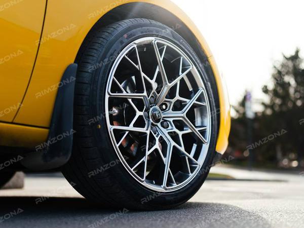 Opel Astra GTC на литых дисках в стиле HRE FF10 R20 - Фото № 7