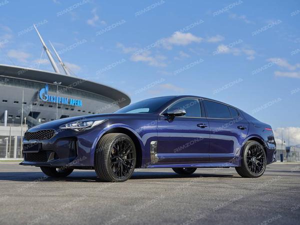 Kia Stinger на стильных литых дисках FF Machine Culture R19 - Фото № 1