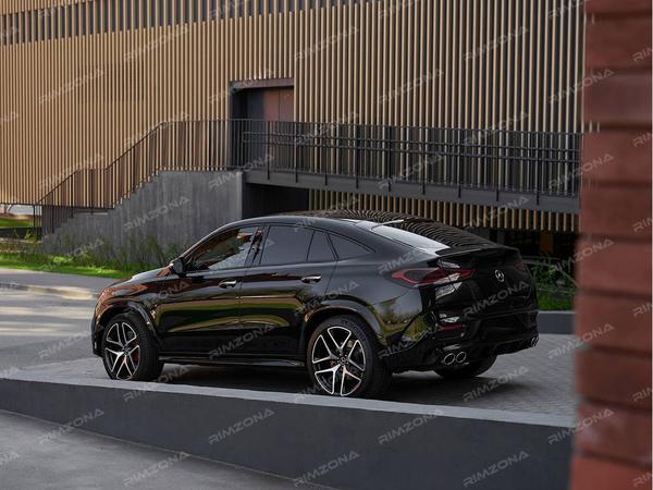 Mercedes-Benz GLE Coupe на кованых дисках в стиле MERCEDES R22 - Фото № 4