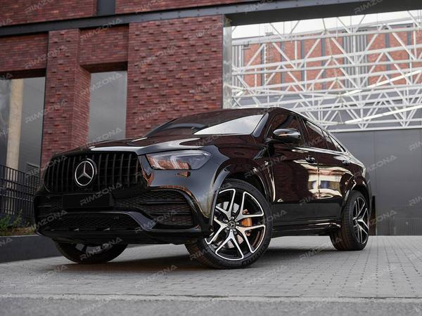 Mercedes-Benz GLE Coupe на кованых дисках в стиле MERCEDES R22 - Фото № 1
