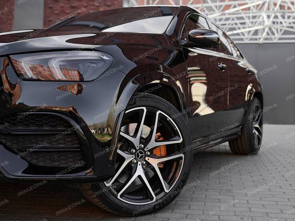 Mercedes-Benz GLE Coupe на кованых дисках в стиле MERCEDES R22 - Фото № 5