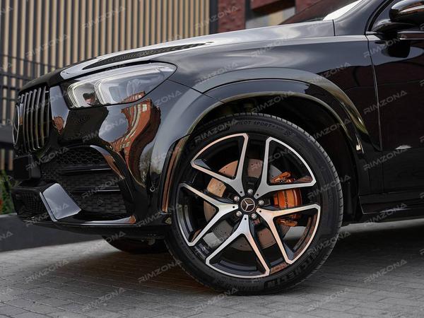 Mercedes-Benz GLE Coupe на кованых дисках в стиле MERCEDES R22 - Фото № 6