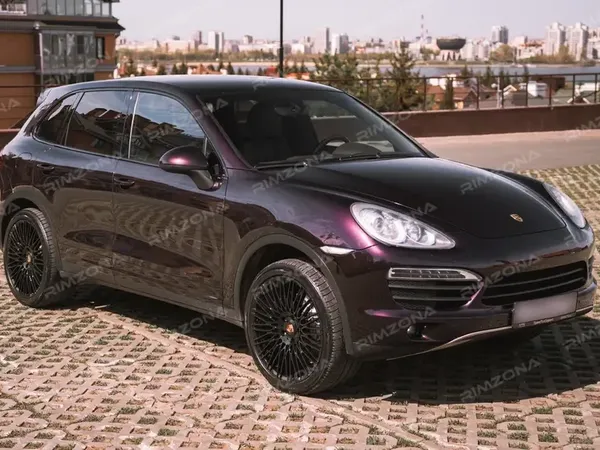 PORSCHE CAYENNE на кованых дисках в стиле FORGIATO R21 - Фото № 2