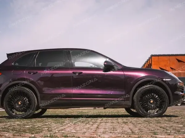 PORSCHE CAYENNE на кованых дисках в стиле FORGIATO R21 - Фото № 7