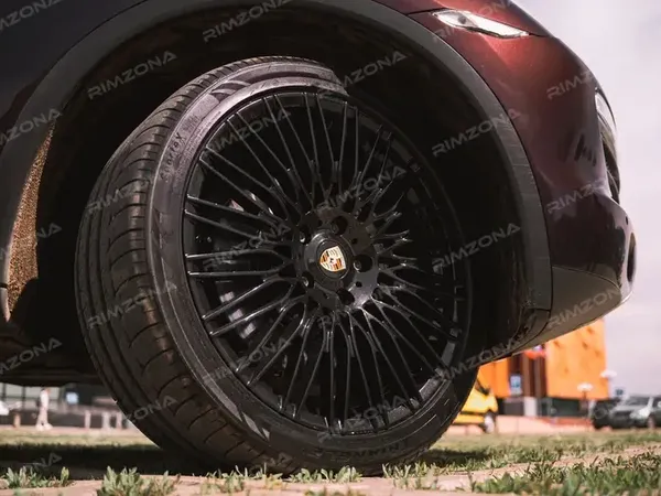 PORSCHE CAYENNE на кованых дисках в стиле FORGIATO R21 - Фото № 5