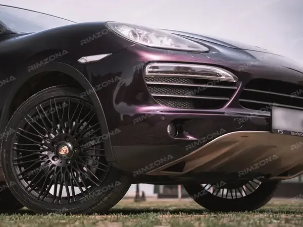 PORSCHE CAYENNE на кованых дисках в стиле FORGIATO R21 - Фото № 4