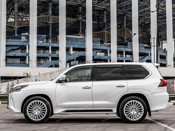 LEXUS LX НА КАСТОМНЫХ КОВАНЫХ ДИСКАХ R21 - Фото № 7