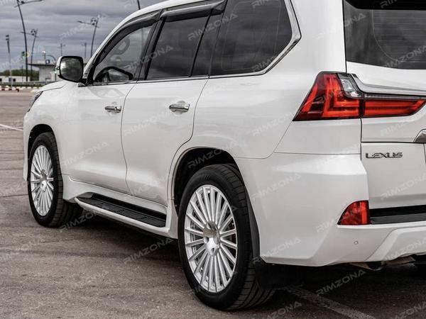 LEXUS LX НА КАСТОМНЫХ КОВАНЫХ ДИСКАХ R21 - Фото № 8