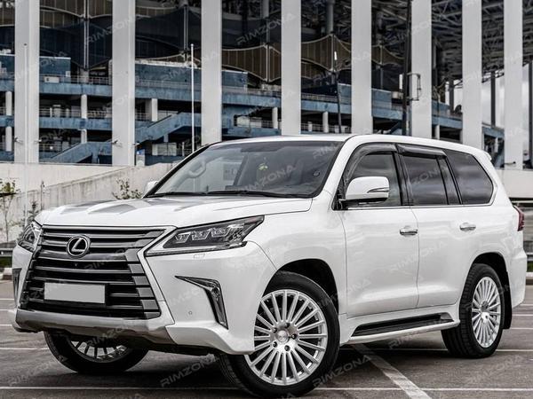 LEXUS LX НА КАСТОМНЫХ КОВАНЫХ ДИСКАХ R21 - Фото № 1
