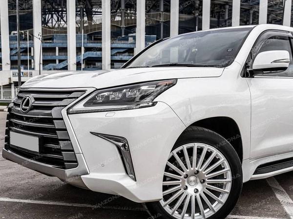 LEXUS LX НА КАСТОМНЫХ КОВАНЫХ ДИСКАХ R21 - Фото № 2