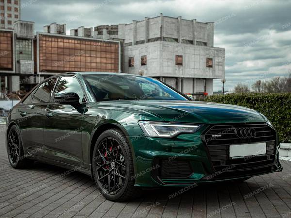 Audi A6 C8 на литых дисках в стиле HRE FF10 R20 - Фото № 2