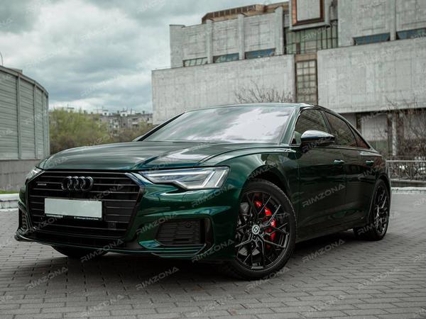 Audi A6 C8 на литых дисках в стиле HRE FF10 R20 - Фото № 4