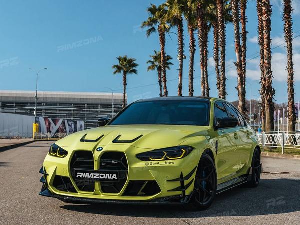 BMW M3 НА КОВАНЫХ ДИСКАХ В СТИЛЕ VOSSEN B17-2 R20 - Фото № 1