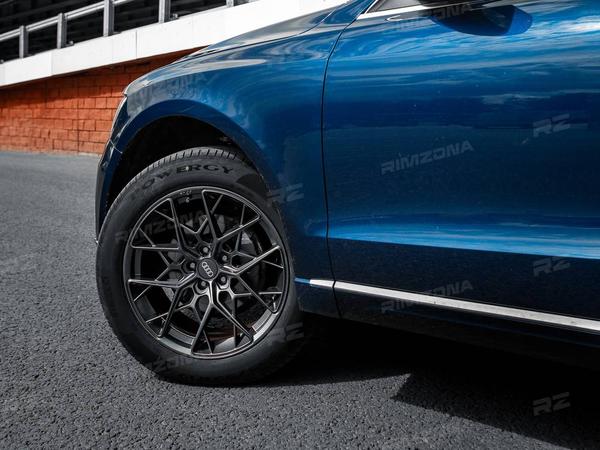AUDI Q5 НА ЛИТЫХ ДИСКАХ В СТИЛЕ HRE FF10 R19 - Фото № 5