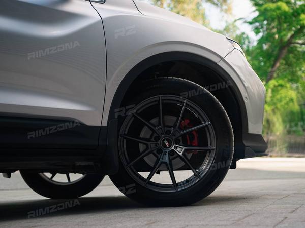 GEELY COOLRAY НА ЛИТЫХ ДИСКАХ RAYS R18 - Фото № 5