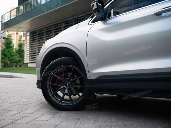 GEELY COOLRAY НА ЛИТЫХ ДИСКАХ RAYS R18 - Фото № 7