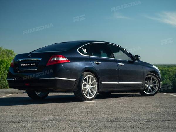 NISSAN TEANA НА ЛИТЫХ ДИСКАХ В СТИЛЕ HRE P101 R19 - Фото № 6