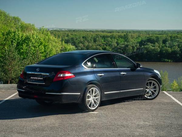 NISSAN TEANA НА ЛИТЫХ ДИСКАХ В СТИЛЕ HRE P101 R19 - Фото № 4