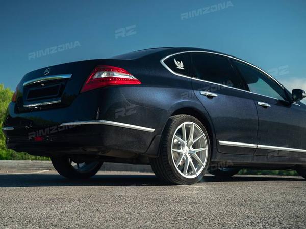 NISSAN TEANA НА ЛИТЫХ ДИСКАХ В СТИЛЕ HRE P101 R19 - Фото № 5