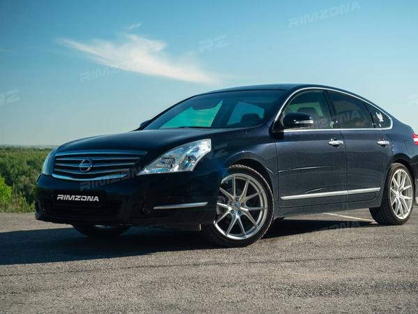 NISSAN TEANA НА ЛИТЫХ ДИСКАХ В СТИЛЕ HRE P101 R19 - Фото № 2