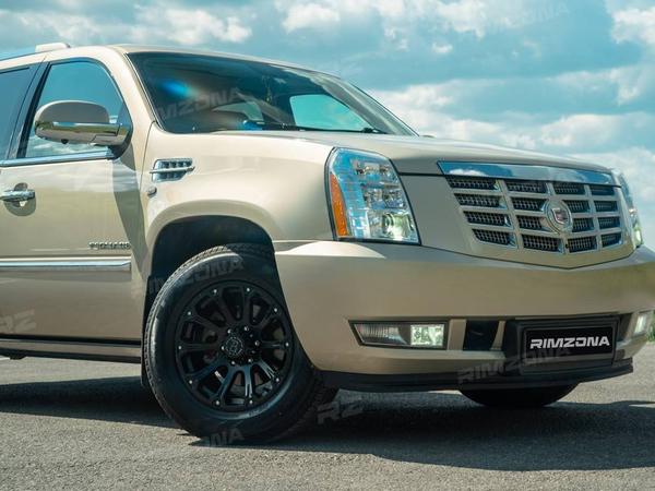 CADILLAC ESCALADE НА ЛИТЫХ ДИСКАХ BLACK RHINO SIDEWINDER R18 - Фото № 4