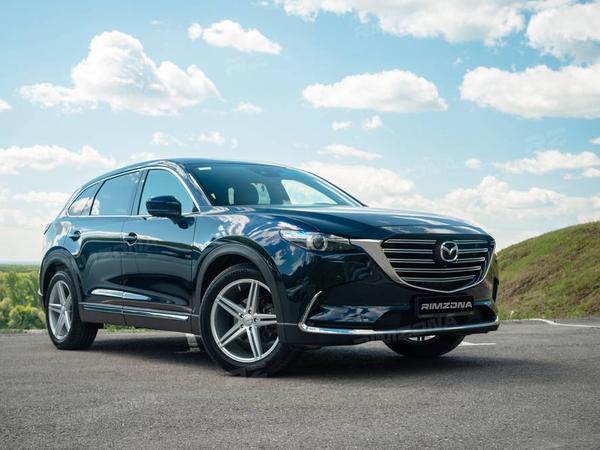 MAZDA CX-9 НА ЛИТЫХ ДИСКАХ В СТИЛЕ VOSSEN VPS302 R20 - Фото № 1