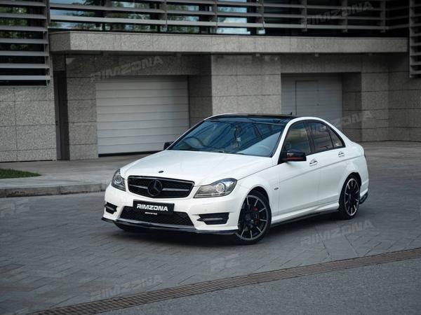MERCEDES C-CLASS НА ЛИТЫХ ДИСКАХ В СТИЛЕ BRABUS MONOBLOCK Z R18 - Фото № 1