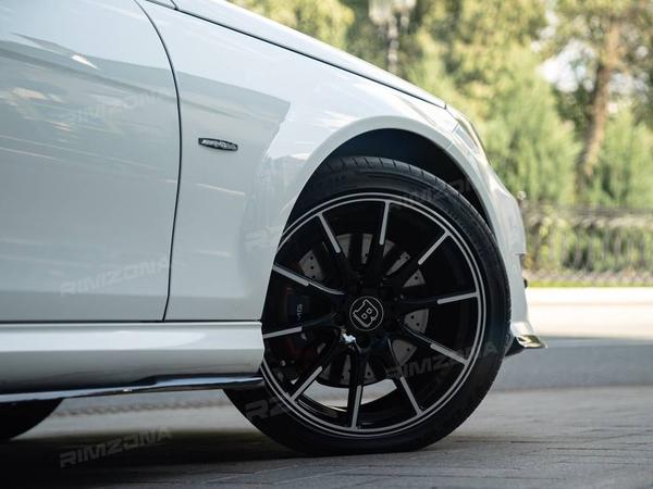 MERCEDES C-CLASS НА ЛИТЫХ ДИСКАХ В СТИЛЕ BRABUS MONOBLOCK Z R18 - Фото № 4