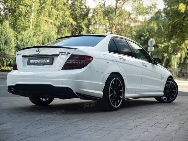 MERCEDES C-CLASS НА ЛИТЫХ ДИСКАХ В СТИЛЕ BRABUS MONOBLOCK Z R18 - Фото № 6