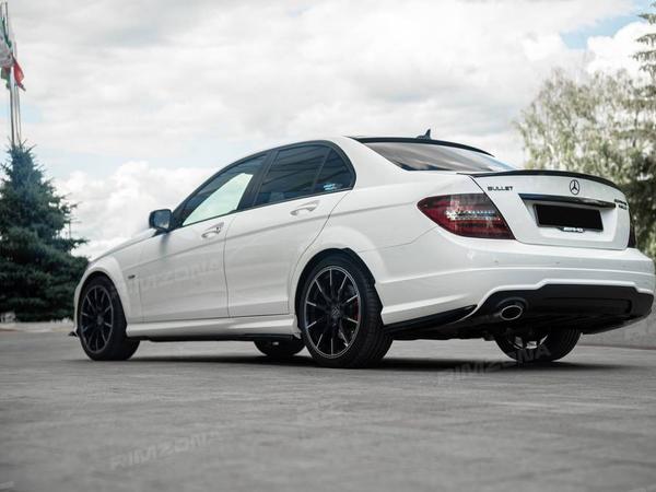 MERCEDES C-CLASS НА ЛИТЫХ ДИСКАХ В СТИЛЕ BRABUS MONOBLOCK Z R18 - Фото № 7