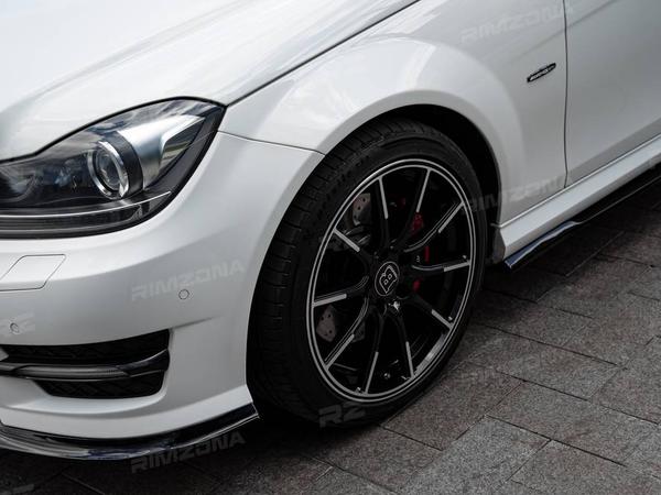 MERCEDES C-CLASS НА ЛИТЫХ ДИСКАХ В СТИЛЕ BRABUS MONOBLOCK Z R18 - Фото № 5