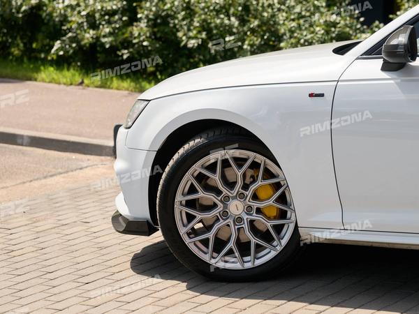 Audi А4 НА ЛИТЫХ ДИСКАХ В СТИЛЕ VOSSEN HF-2 R18 - Фото № 3