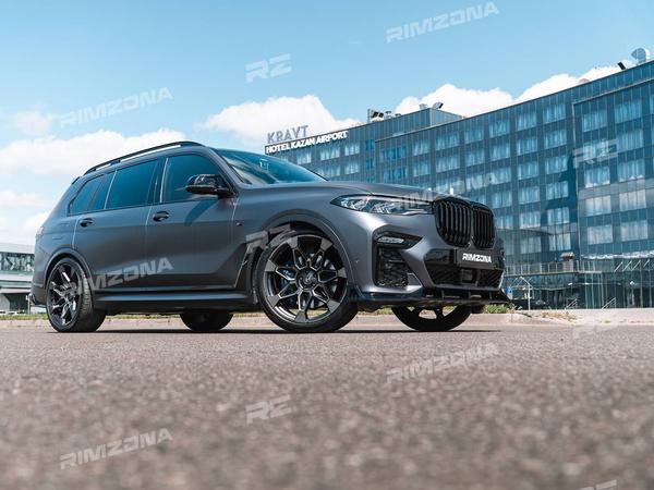 BMW X7 НА КОВАНЫЕ ДИСКИ В СТИЛЕ BMW XM Style R22 - Фото № 2