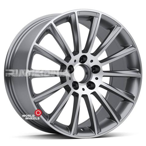 Литой диск В стиле Mercedes AMG 14 Spoke R18 8.5J 5x112 ET35 dia 66.6