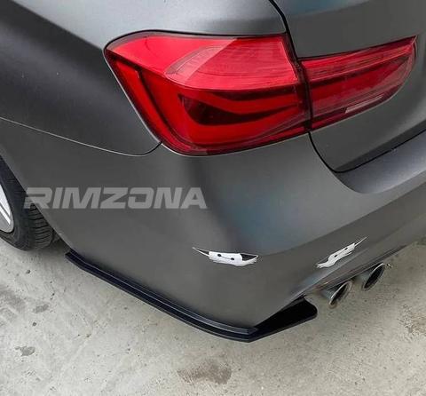 BMW 3 F30 элероны заднего бампера