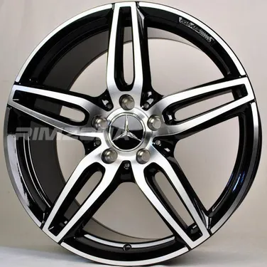 Литой диск В стиле Mercedes 5 Double Spoke R19 9.5J 5x112 ET44 dia 66.5