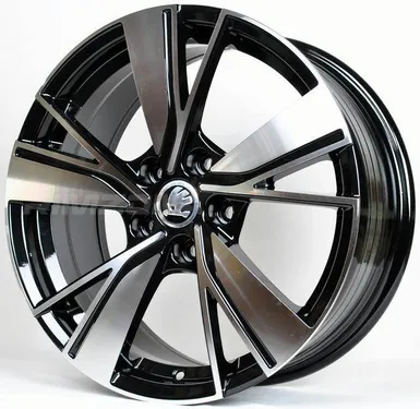 Литой диск В стиле Skoda ZB-1988 R17 7.5J 5x112 ET35 dia 57