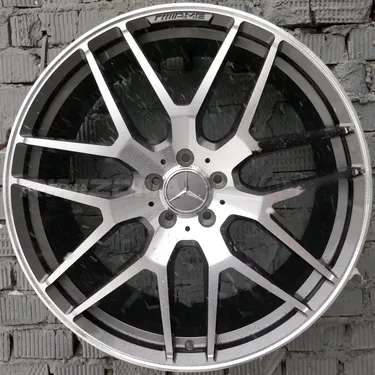 Литой диск В стиле Mercedes AMG 7 Double Spoke R22 9.5J 5x112 ET48 dia 66.6